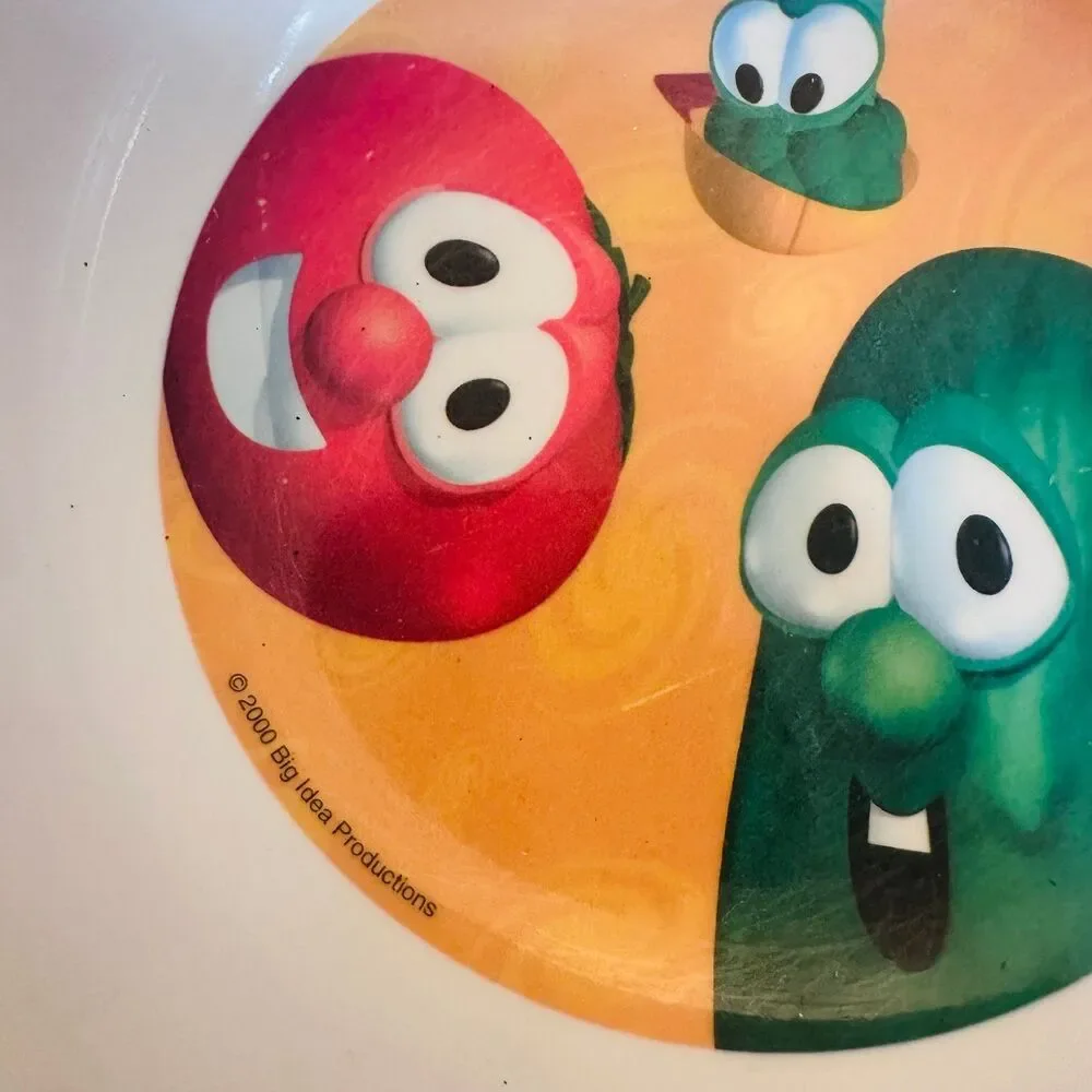 Vintage Zak VeggieTales Bowl